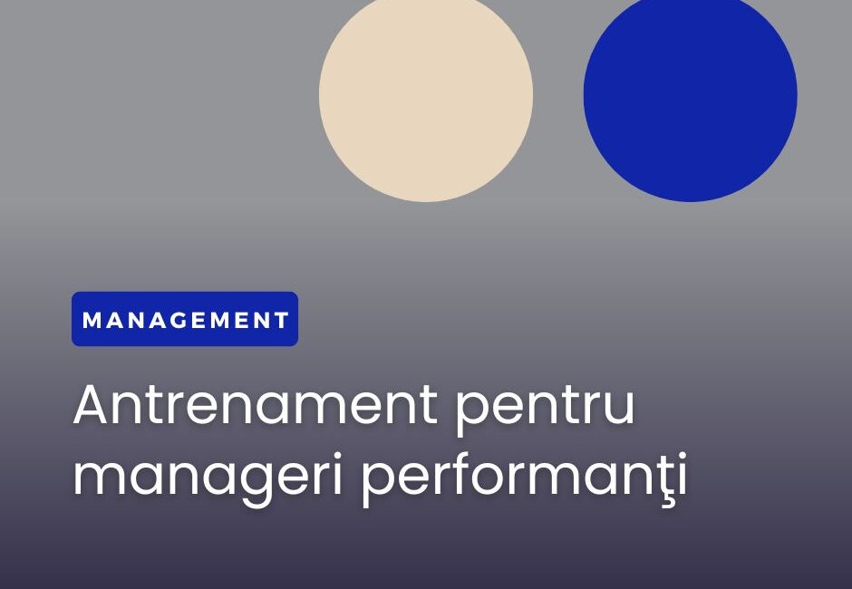 Cum antrenezi managerii medicali.